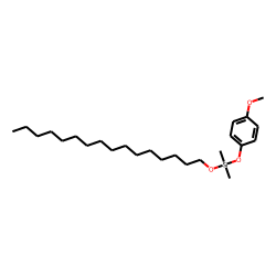 Silane, dimethyl(4-methoxyphenoxy)hexadecyloxy-