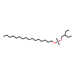 Silane, dimethyl(2-ethylbutoxy)hexadecyloxy-