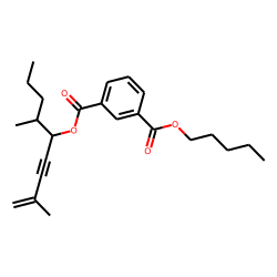 Isophthalic acid, 2,6-dimethylnon-1-en-3-yn-5-yl pentyl ester