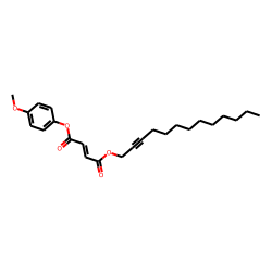 Fumaric acid, 4-methoxyphenyl tridec-2-yn-1-yl ester