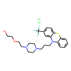 10-{3-[1-[2-(2-Hydroxyethoxy)ethyl]-4-piperazinyl]propyl}-2-trifluoromethyl-phenothiazine, dihydrochloride