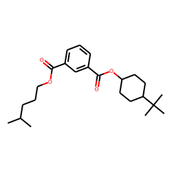 Isophthalic acid, isohexyl 4-tert-butylcyclohexyl ester