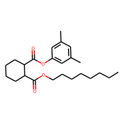 1,2-Cyclohexanedicarboxylic acid, 3,5-dimethylphenyl octyl ester