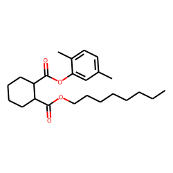 1,2-Cyclohexanedicarboxylic acid, 2,5-dimethylphenyl octyl ester