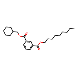 Isophthalic acid, cyclohexylmethyl nonyl ester