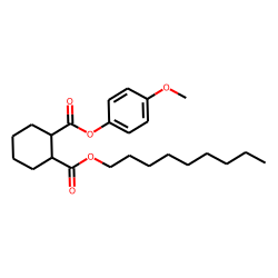 1,2-Cyclohexanedicarboxylic acid, 4-methoxyphenyl nonyl ester