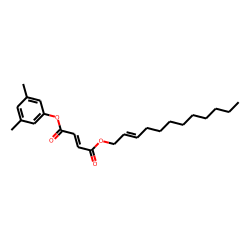 Fumaric acid, 3,5-dimethylphenyl dodec-2-en-1-yl ester