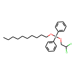 Silane, diphenyldecyloxy(2,2-dichloroethoxy)-