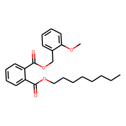 Phthalic acid, 2-methoxybenzyl octyl ester