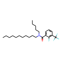 Benzamide, 2-fluoro-3-trifluoromethyl-N-pentyl-N-undecyl-
