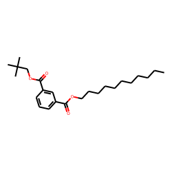 Isophthalic acid, neopentyl undecyl ester