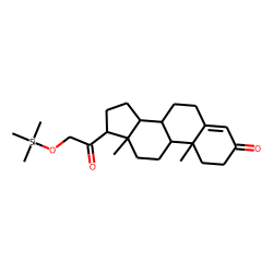 21-Hydroxyprogesterone, trimethylsilyl ether