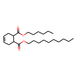 cis-Cyclohex-4-en-1,2-dicarboxylic acid, decyl hexyl ester