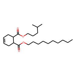 cis-Cyclohex-4-en-1,2-dicarboxylic acid, decyl isohexyl ester