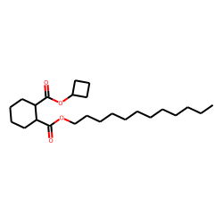 1,2-Cyclohexanedicarboxylic acid, cyclobutyl dodecyl ester