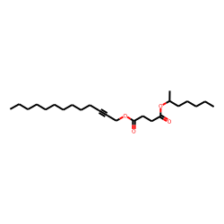 Succinic acid, tridec-2-yn-1-yl 2-heptyl ester