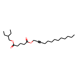 Glutaric acid, tridec-2-yn-1-yl 2-ethylbutyl ester