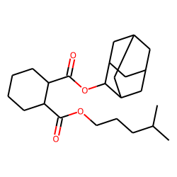 1,2-Cyclohexanedicarboxylic acid, 2-adamantyl isohexyl ester