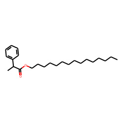 Hydratropic acid, pentadecyl ester