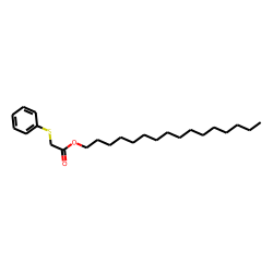 (Phenylthio)acetic acid, hexadecyl ester