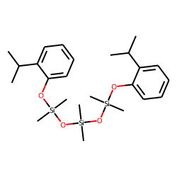 Silane, dimethyl(dimethyl(dimethyl(2-isopropylphenoxy)silyloxy)silyloxy)(2-isopropylphenoxy)-