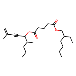 Glutaric acid, 2-ethylhexyl 2,6-dimethylnon-1-en-3-yn-5-yl ester