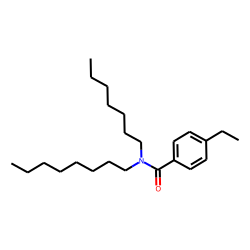 Benzamide, N-heptyl-N-octyl-4-ethyl-
