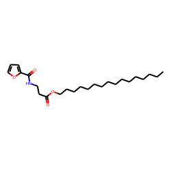 «beta»-Alanine, N-(2-furoyl)-, hexadecyl ester