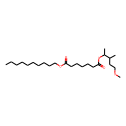 Pimelic acid, decyl 5-methoxy-3-methylpent-2-yl ester