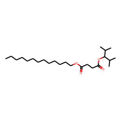 Succinic acid, 2,4-dimethylpent-3-yl tridecyl ester