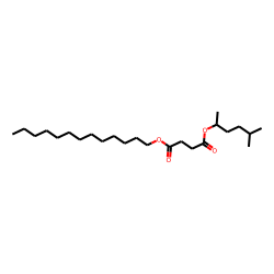 Succinic acid, 5-methylhex-2-yl tridecyl ester