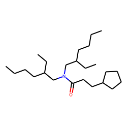 Propanamide, N,N-bis(2-ethylhexyl)-3-cyclopentyl-