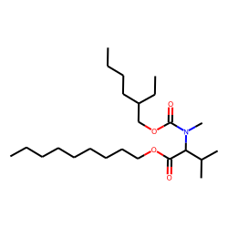 DL-Valine, N-methyl-N-(2-ethylhexyloxycarbonyl)-, nonyl ester