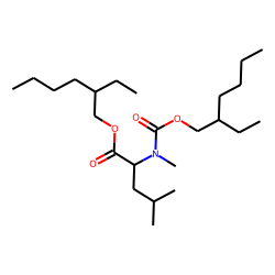 L-Leucine, N-methyl-N-(2-ethylhexyloxycarbonyl)-, 2-ethylhexyl ester