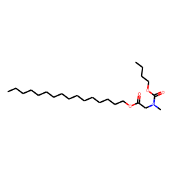 Glycine, N-methyl-n-butoxycarbonyl-, hexadecyl ester