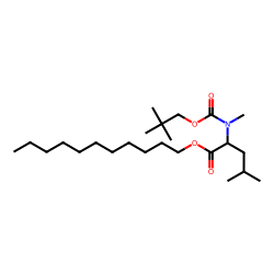 L-Leucine, N-neopentyloxycarbonyl-N-methyl-, undecyl ester
