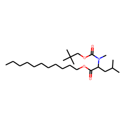 l-Leucine, N-neopentyloxycarbonyl-N-methyl-, undecyl ester
