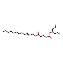 Glutaric acid, dodec-2-en-1-yl hept-4-yl ester