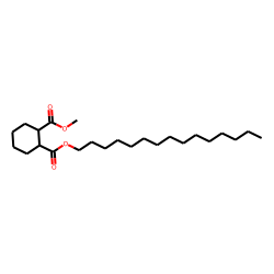 1,2-Cyclohexanedicarboxylic acid, methyl pentadecyl ester