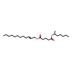 Glutaric acid, dodec-2-en-1-yl 2-heptyl ester
