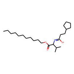 L-Valine, N-(3-cyclopentylpropionyl)-, undecyl ester