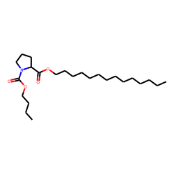 d-Proline, n-butoxycarbonyl-, tetradecyl ester