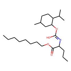 L-Norvaline, N-((1R)-(-)-menthyloxycarbonyl)-, octyl ester