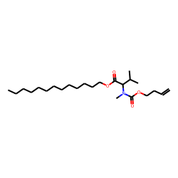 DL-Valine, N-methyl-N-(but-3-en-1-yloxycarbonyl)-, tridecyl ester