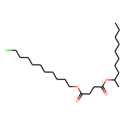 Succinic acid, dec-2-yl 10-chlorodecyl ester