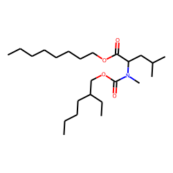 L-Leucine, N-methyl-N-(2-ethylhexyloxycarbonyl)-, octyl ester