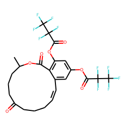 Zearalenone, bis(pentafluoropropionate)