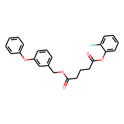 Glutaric acid, 2-fluorophenyl 3-phenoxybenzyl ester