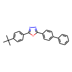 2-(t-Butylphenyl)-5-(4-biphenylyl)-1,3,4-oxadiazole