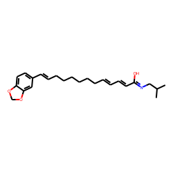 (2E,4E,12E)-13-(Benzo[d][1,3]dioxol-5-yl)-N-isobutyltrideca-2,4,12-trienamide